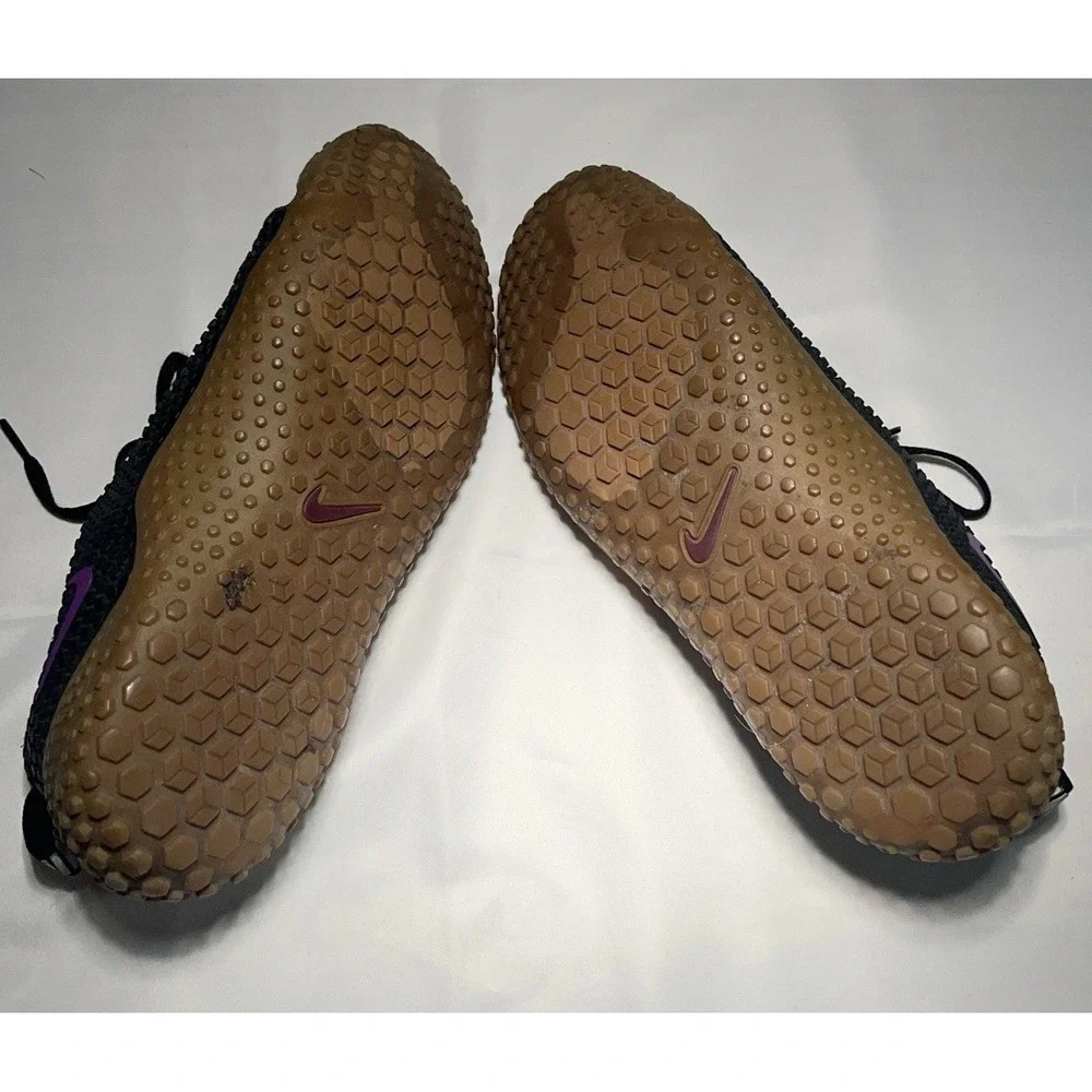 Nike Free Trainer 1.0 Sneakers Men's 8 Black Purple Athletic‎ Shoes 807436-052